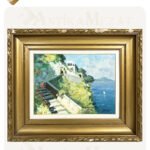 İtalyan Silvani 1974 Yapımı 28cm x 38cm İmzalı, Çerçeveli, Yağlı Boya Tablo | Ant-24002