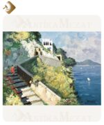 İtalyan Silvani 1974 Yapımı 28cm x 38cm İmzalı, Çerçeveli, Yağlı Boya Tablo | Ant-24002