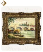 R. Lovell 1938 Yapımı 33cm x 44cm İmzalı, Çerçeveli, Yağlı Boya Tablo | Ant-24003