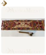 Osmanlı Dönemi Mürekkep Kutulu Seyahat Kutusu ve Hint İşlemeli Kilim | Ant-24018