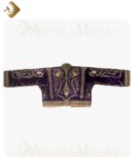 19. Yüzyıl İşlemeli, Mor Kadife Osmanlı Ceketi | Ant-24024