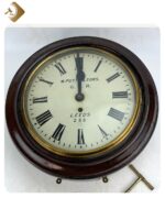W. Potts & Sons 14" Antika Demiryolu Saati | Ant-24037