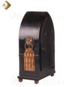 Abanoz Kaplamalı, Pirinç Şeritli 19. Yüzyıl Saat | Ant-24039