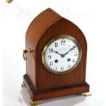 19. Yüzyıl Sonlarından Kalma Maun Kasalı Antika Saat | Ant-24042