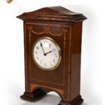 1900'lerden kalma Pirinç Kubbeli Çalışır Antika Saat | Ant-24044