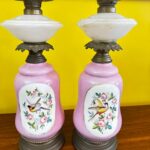 Fransız Yapımı Antika Gaz Lambası