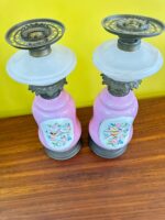 Fransız Yapımı Antika Gaz Lambası