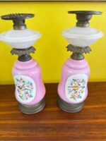 Fransız Yapımı Antika Gaz Lambası