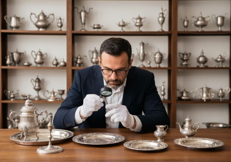 El İşçiliği Antika Gümüşler