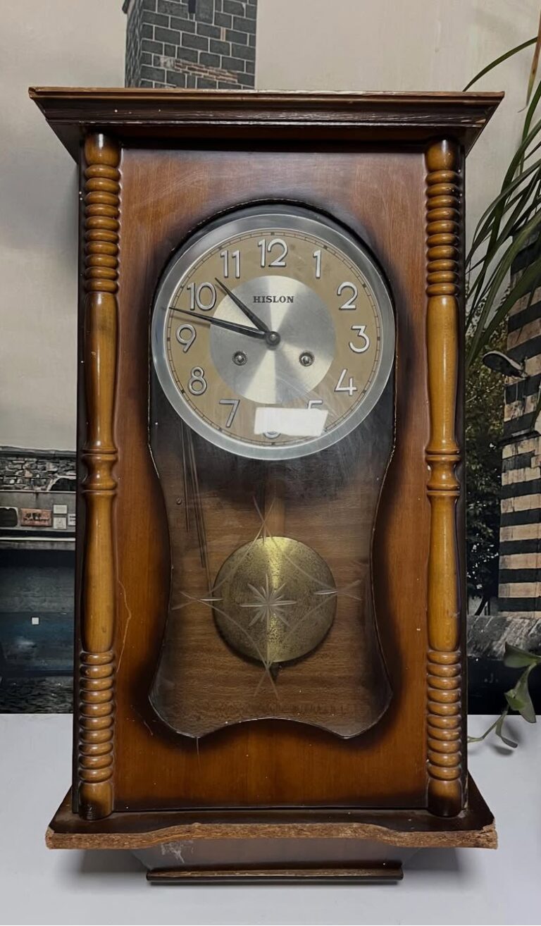 Antika Hislon Duvar Saati