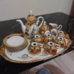 Bavaria 22 karat gold antika fincan takımı