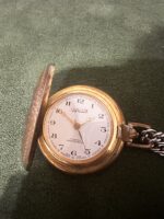 İngilterede üretilmiş Kabe arma özel işlemeli antika saat