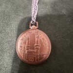 İngilterede üretilmiş Kabe arma özel işlemeli antika saat