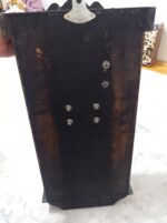 Hislon Kurmalı Antika Duvar Saati - Alman Mekanizma - Sarkaç ve Anahtarı tam