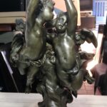 LE MATİN Antika Bronz Heykel