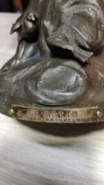 LE MATİN Antika Bronz Heykel